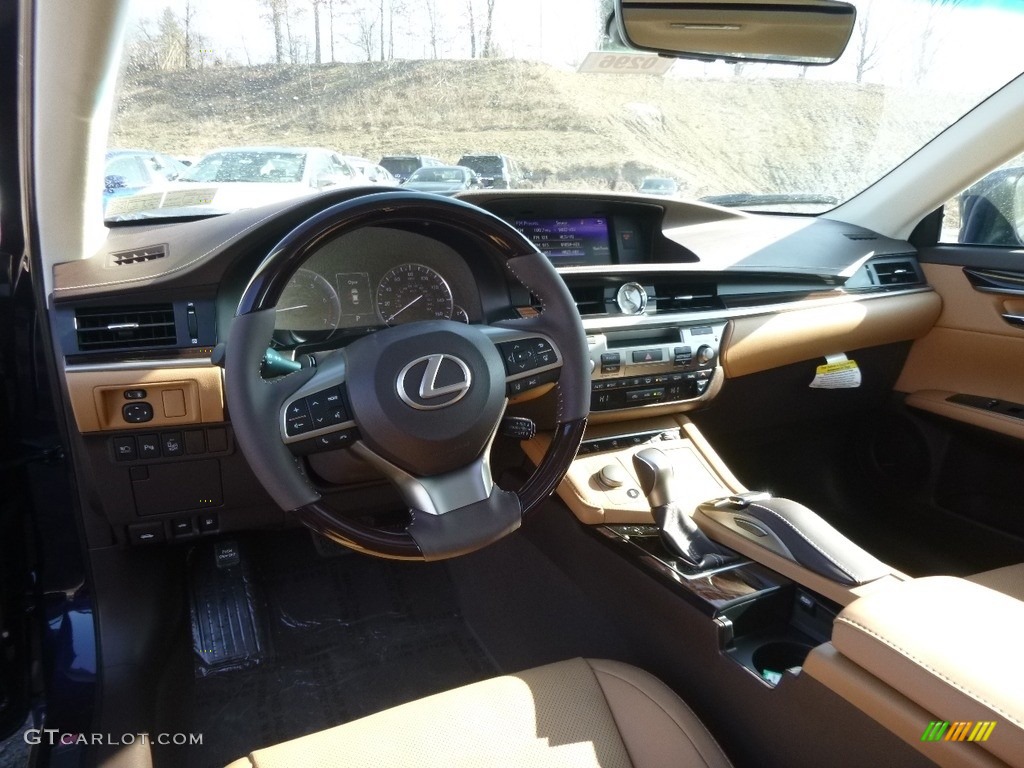 Flaxen Interior 2017 Lexus ES 350 Photo #118532644