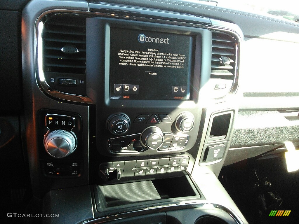 2017 1500 Sport Crew Cab 4x4 - Brilliant Black Crystal Pearl / Black photo #8