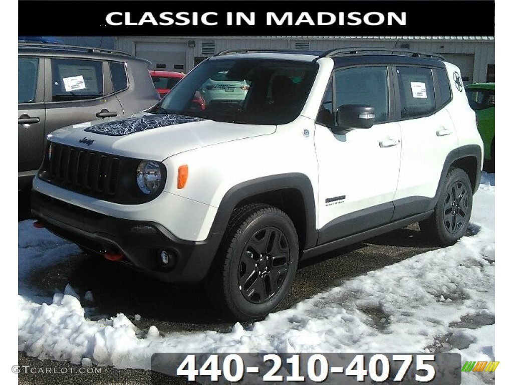 2017 Renegade Deserthawk 4x4 - Alpine White / Black photo #1