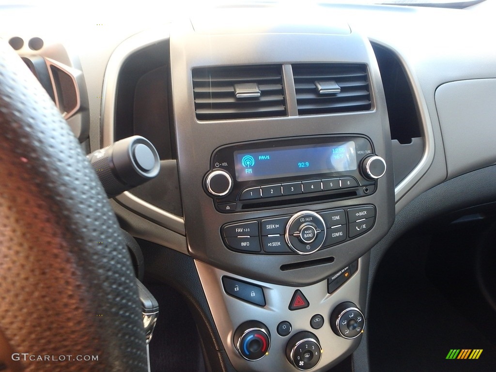 2012 Sonic LT Sedan - Silver Ice Metallic / Jet Black/Dark Titanium photo #23