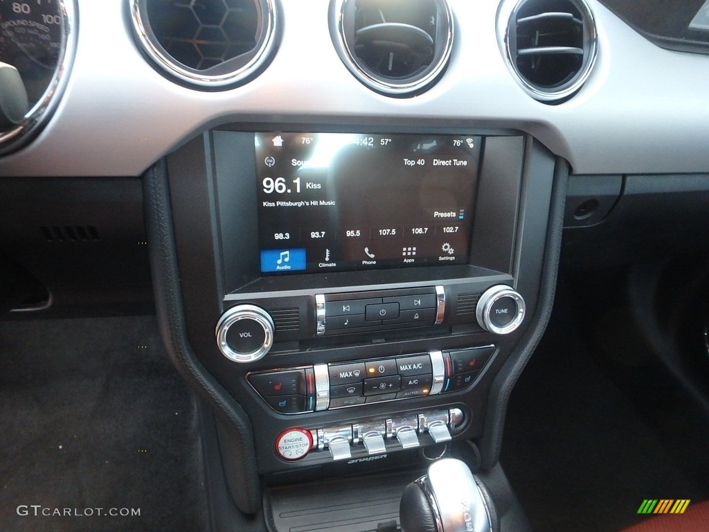 2016 Ford Mustang EcoBoost Premium Coupe Controls Photo #118536841