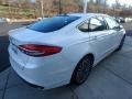 2017 White Platinum Ford Fusion SE AWD  photo #5