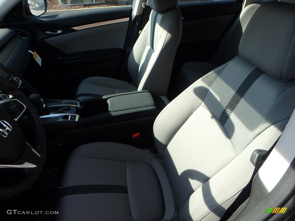 2017 Civic EX-T Sedan - Modern Steel Metallic / Gray photo #8