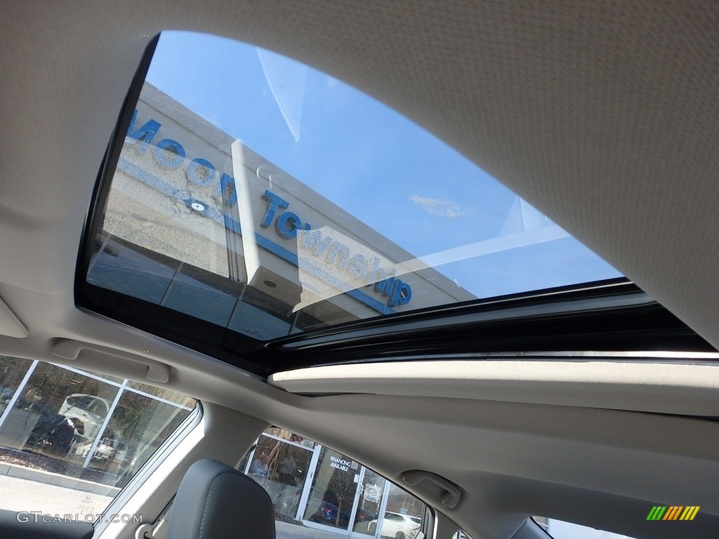 2017 Civic EX-T Sedan - Modern Steel Metallic / Gray photo #12