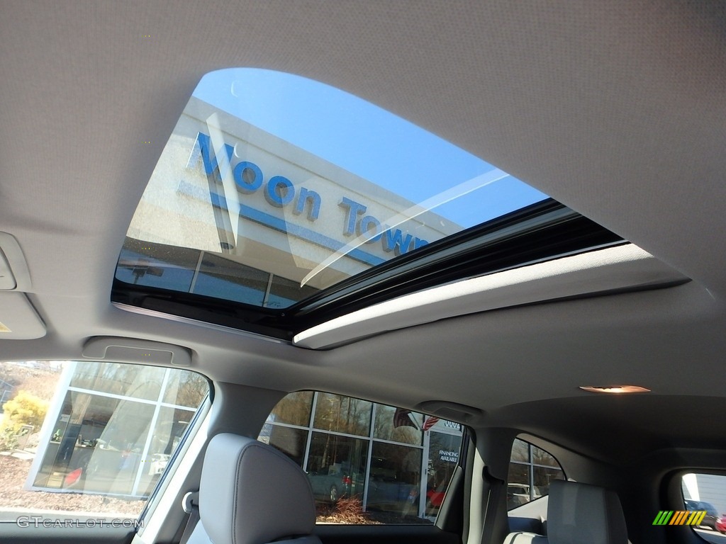 2017 CR-V EX-L AWD - Obsidian Blue Pearl / Gray photo #12