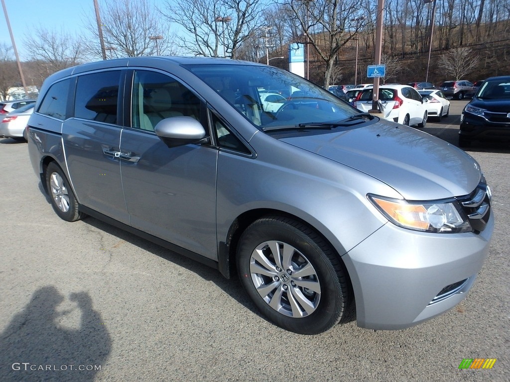 Lunar Silver Metallic 2017 Honda Odyssey EX-L Exterior Photo #118537534