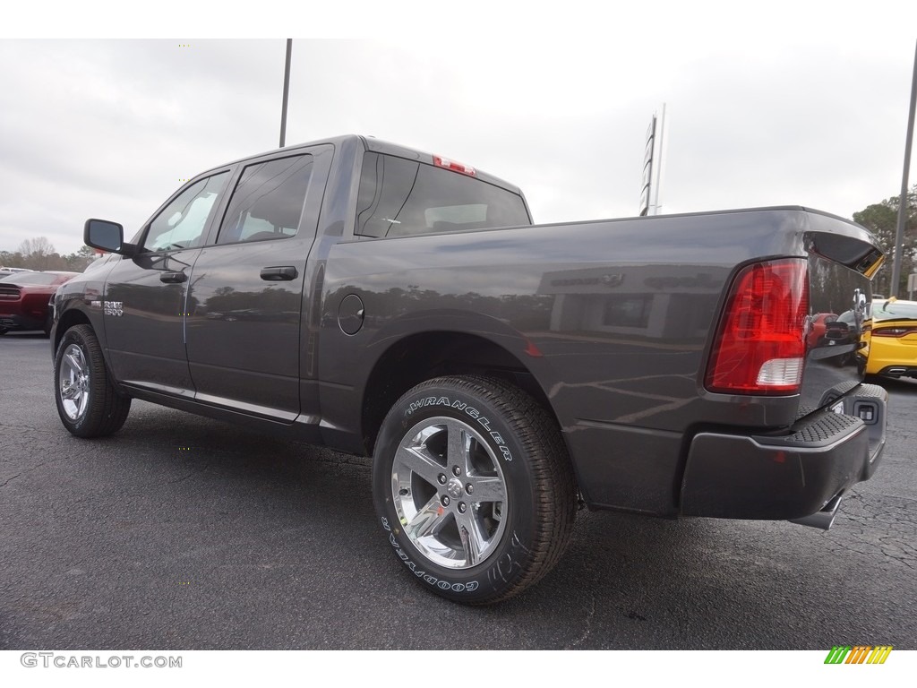 2017 1500 Express Crew Cab - Granite Crystal Metallic / Black/Diesel Gray photo #5