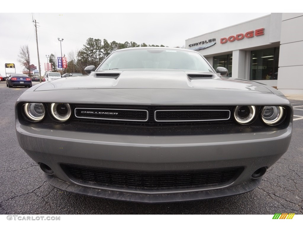 2017 Challenger SXT - Destroyer Grey / Black photo #2