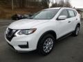 2017 Glacier White Nissan Rogue S AWD  photo #10