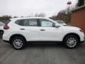 2017 Glacier White Nissan Rogue S AWD  photo #5