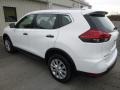 2017 Glacier White Nissan Rogue S AWD  photo #9