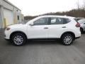 2017 Glacier White Nissan Rogue S AWD  photo #10