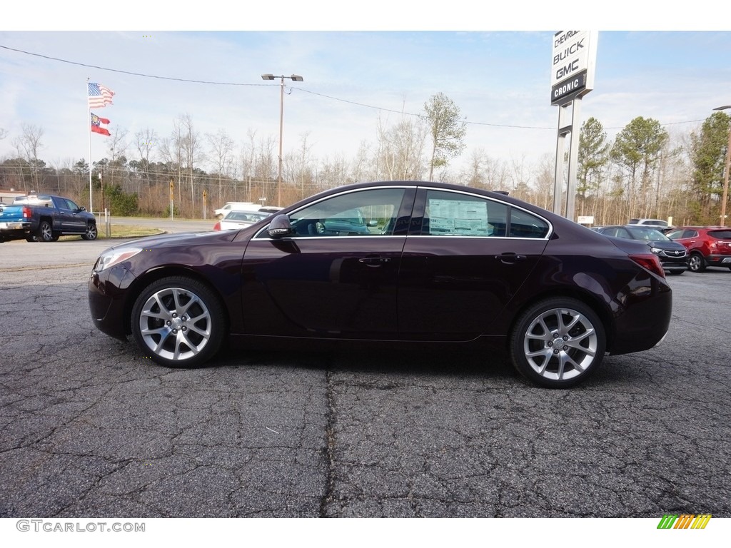 2017 Regal GS - Black Cherry Metallic / Ebony photo #4