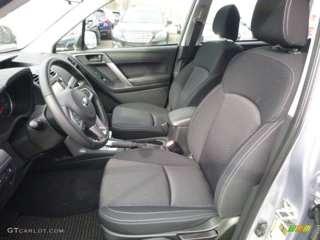 Black Interior 2017 Subaru Forester 2.5i Photo #118543731
