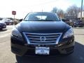 2014 Super Black Nissan Sentra S  photo #2