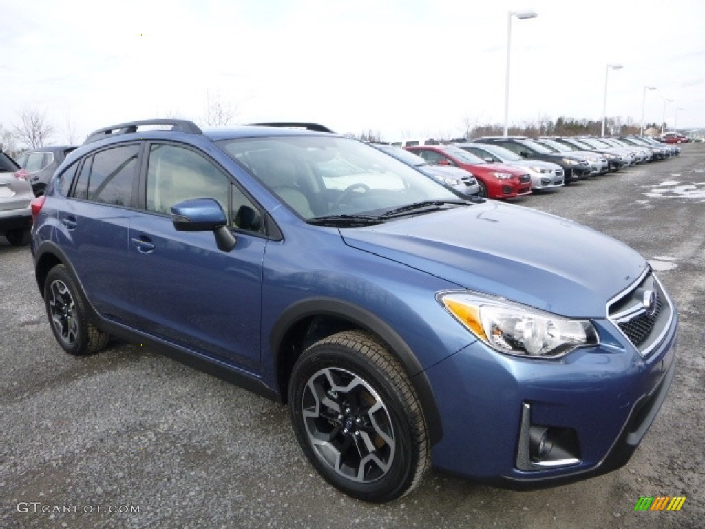 Quartz Blue Pearl 2017 Subaru Crosstrek 2.0i Limited Exterior Photo #118544436