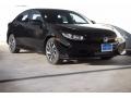 Crystal Black Pearl - Civic LX Hatchback Photo No. 1