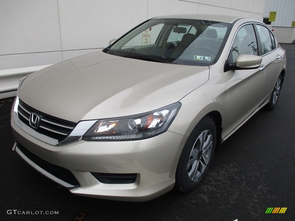 Champagne Frost Pearl 2014 Honda Accord LX Sedan Exterior Photo #118545258