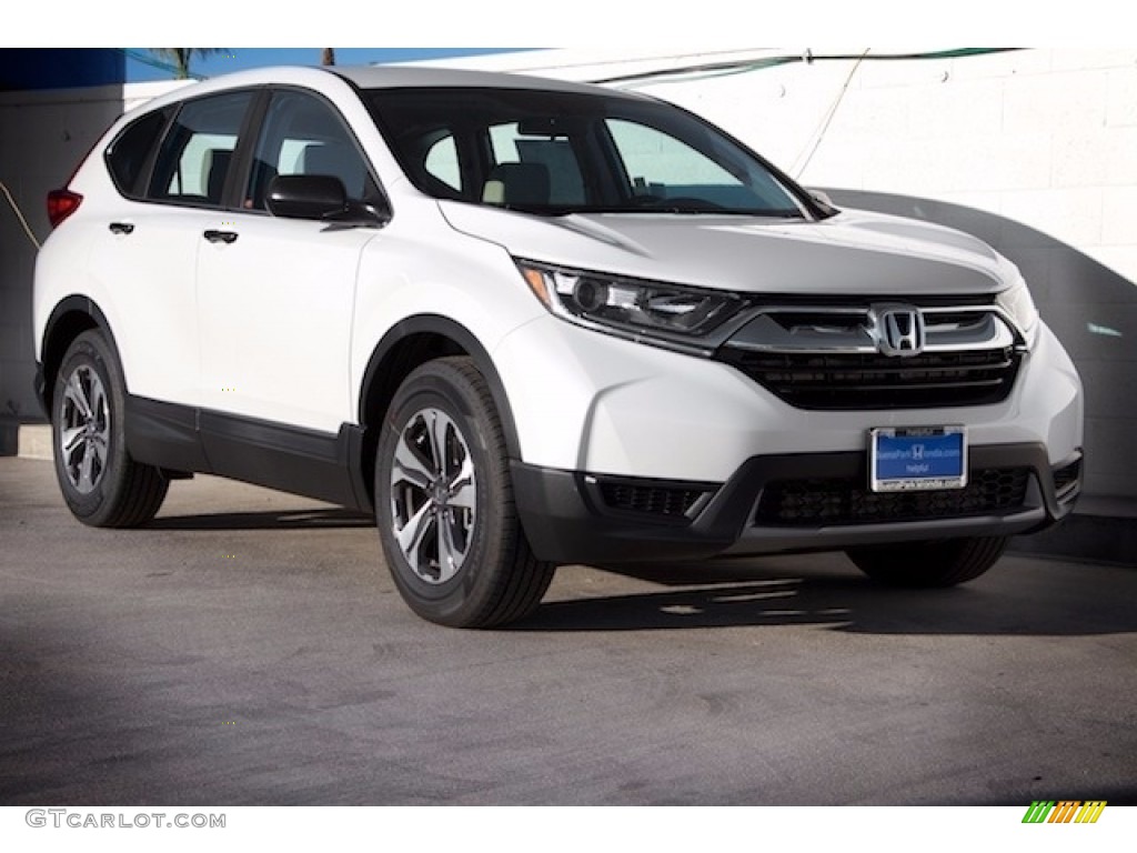 White Diamond Pearl Honda CR-V