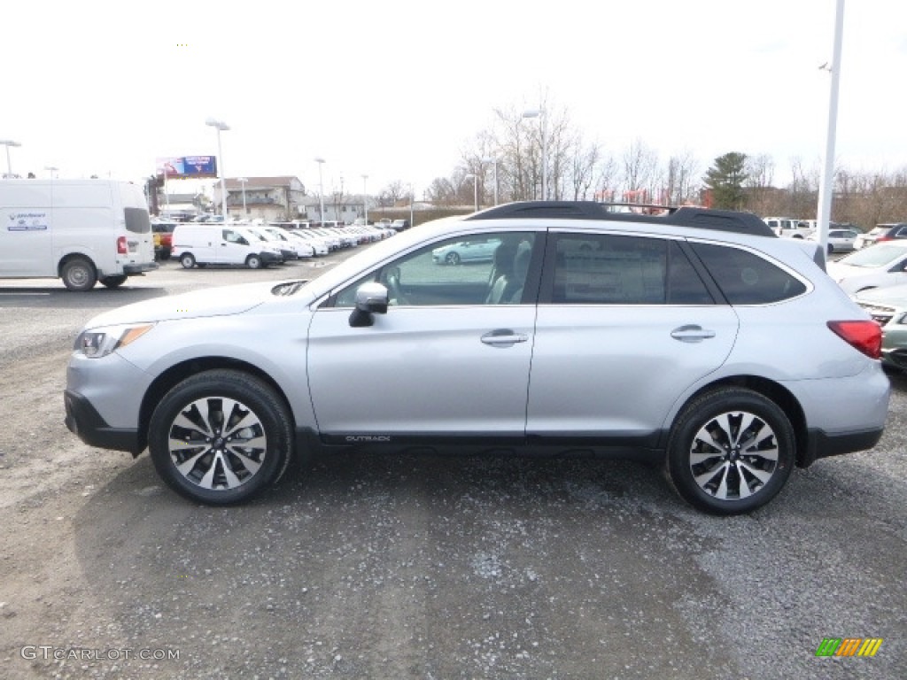 2017 Outback 2.5i Limited - Ice Silver Metallic / Slate Black photo #10