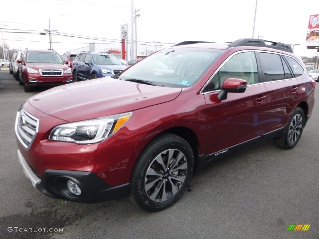 Venetian Red Pearl 2017 Subaru Outback 2.5i Limited Exterior Photo #118547088