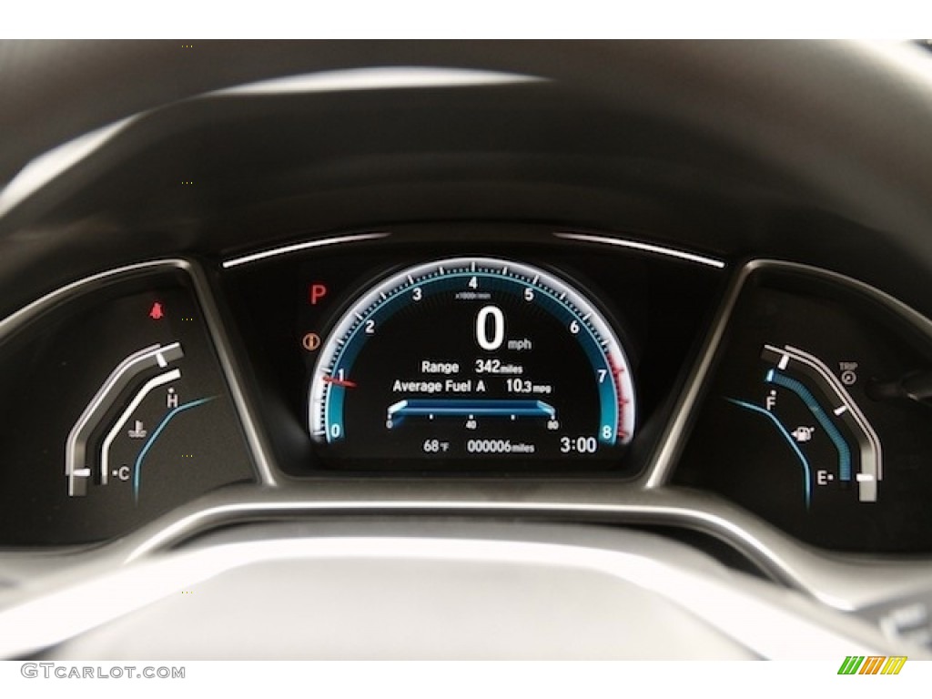 2017 Honda Civic EX Sedan Gauges Photo #118548837