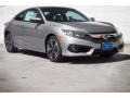 Lunar Silver Metallic 2017 Honda Civic EX-T Coupe