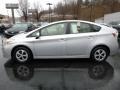 2012 Classic Silver Metallic Toyota Prius 3rd Gen Three Hybrid  photo #4