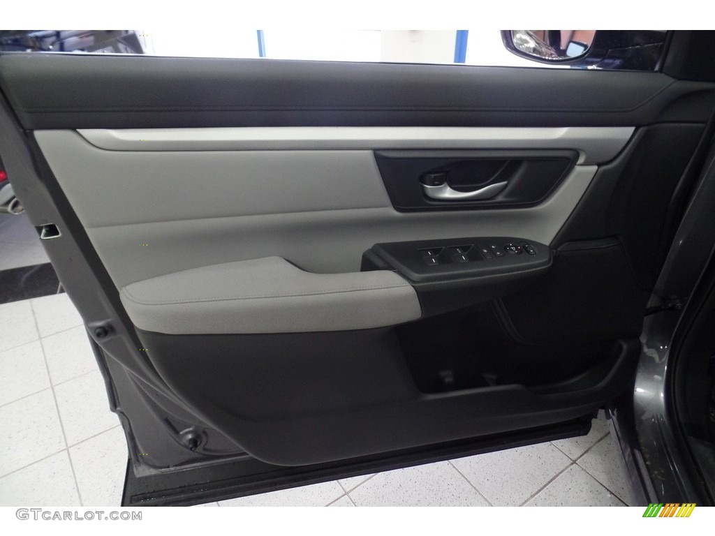 2017 Honda CR-V LX AWD Gray Door Panel Photo #118553166