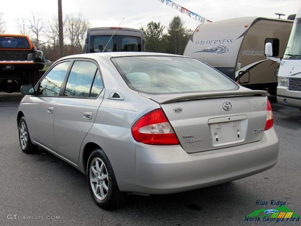 2001 Prius Hybrid - Silver Strata Metallic / Gray photo #3