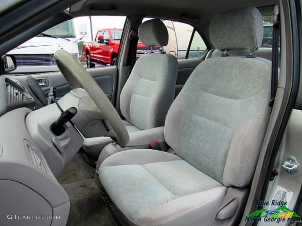 2001 Prius Hybrid - Silver Strata Metallic / Gray photo #10