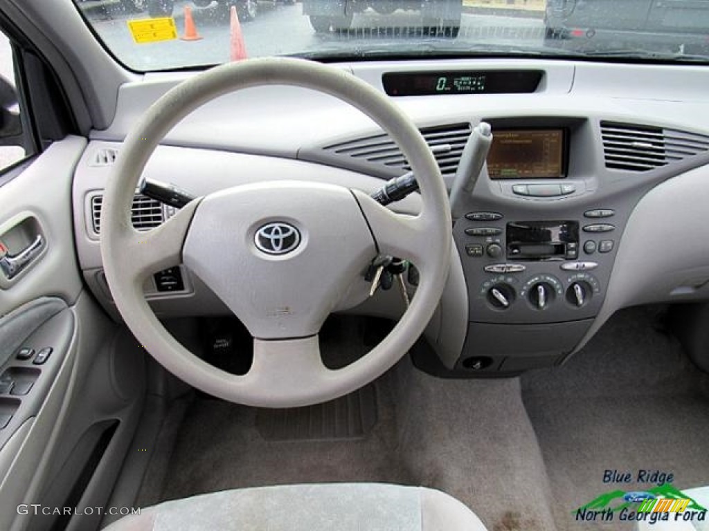 2001 Prius Hybrid - Silver Strata Metallic / Gray photo #14
