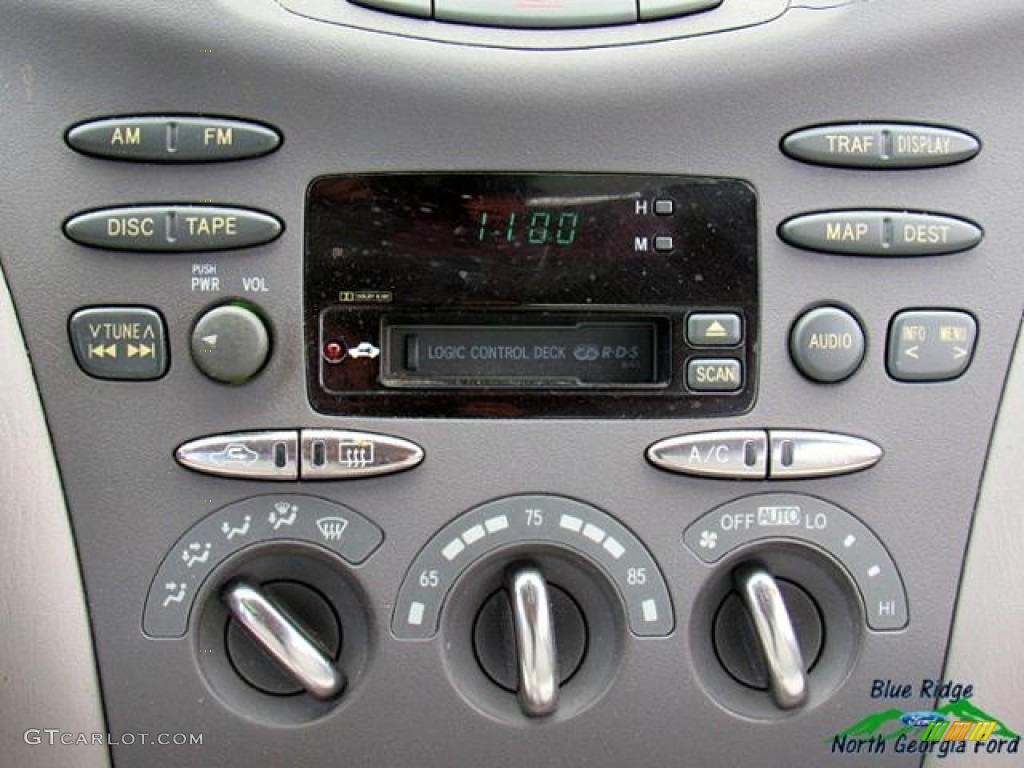 2001 Prius Hybrid - Silver Strata Metallic / Gray photo #19