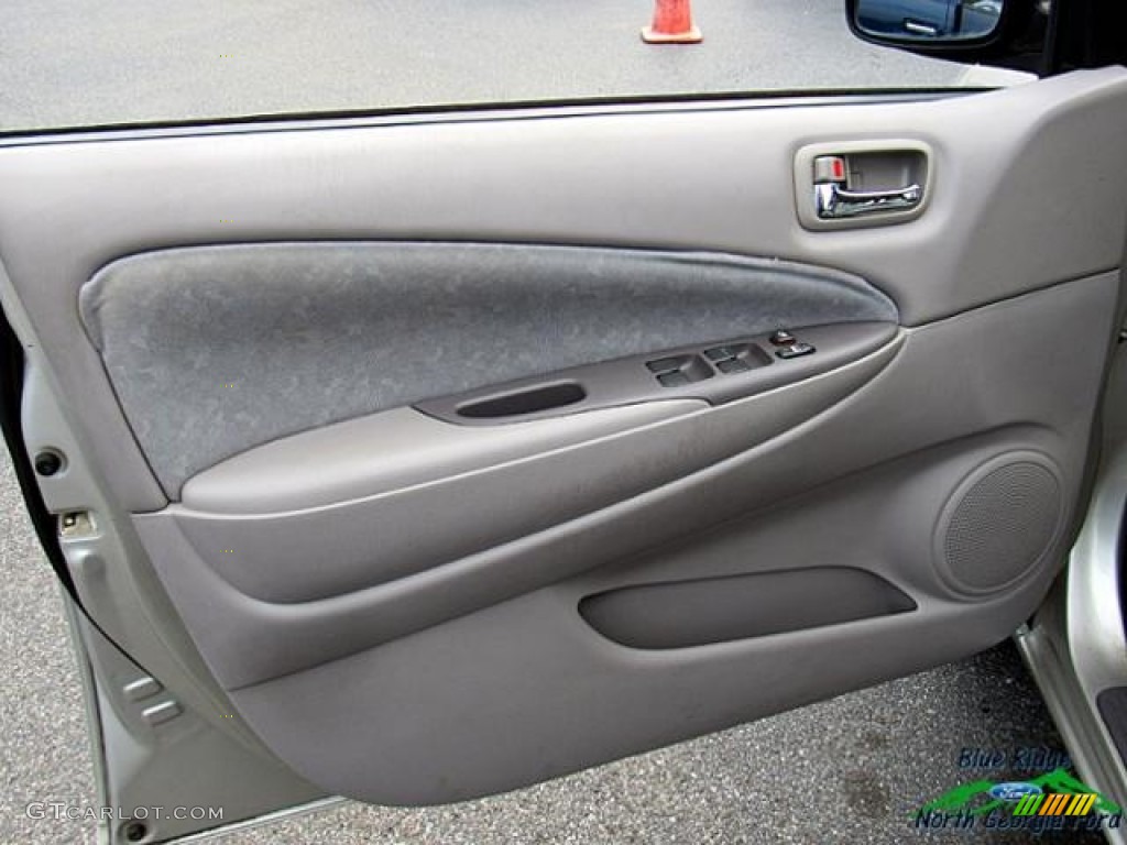 2001 Prius Hybrid - Silver Strata Metallic / Gray photo #22