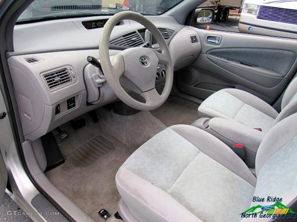 2001 Prius Hybrid - Silver Strata Metallic / Gray photo #23