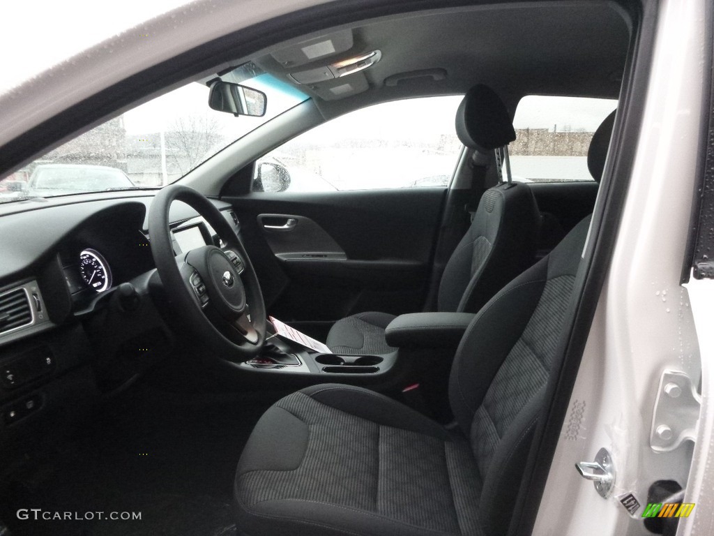 Charcoal Interior 2017 Kia Niro FE Hybrid Photo #118554099