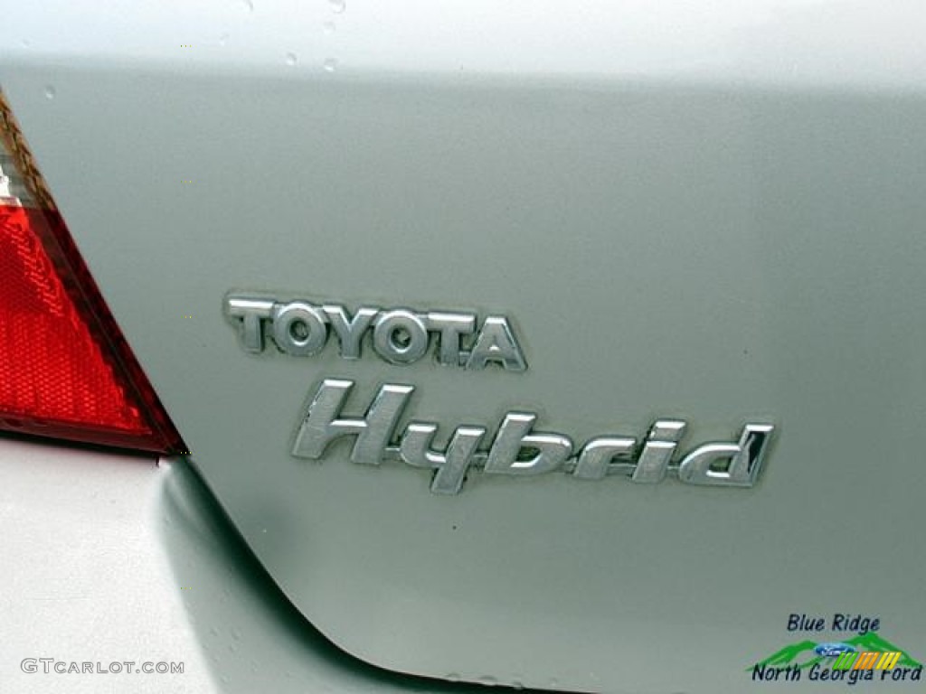 2001 Prius Hybrid - Silver Strata Metallic / Gray photo #31