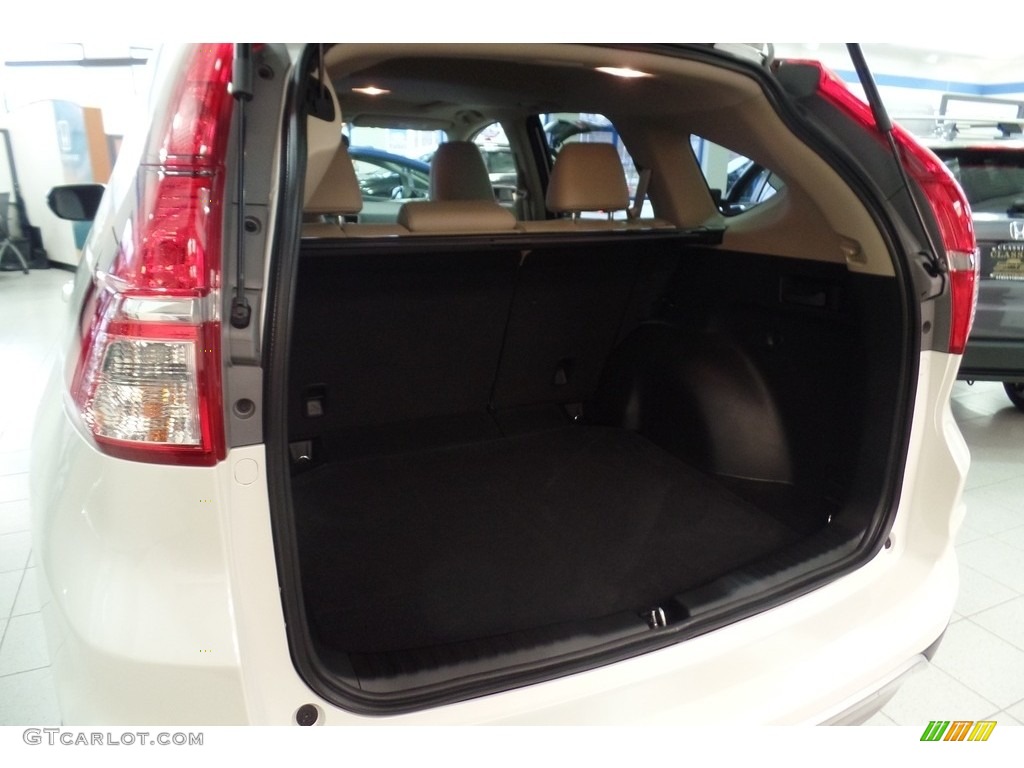 2016 CR-V Touring AWD - White Diamond Pearl / Beige photo #14