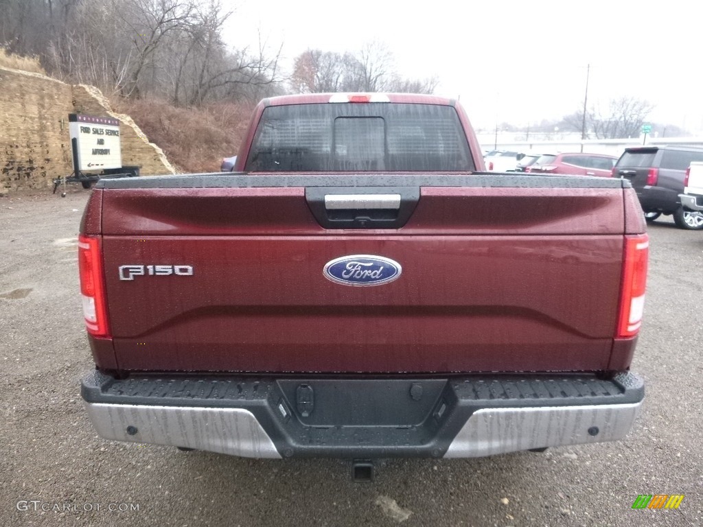 2017 F150 XLT SuperCab 4x4 - Bronze Fire / Earth Gray photo #3