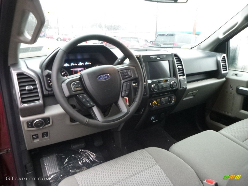 2017 F150 XLT SuperCab 4x4 - Bronze Fire / Earth Gray photo #12