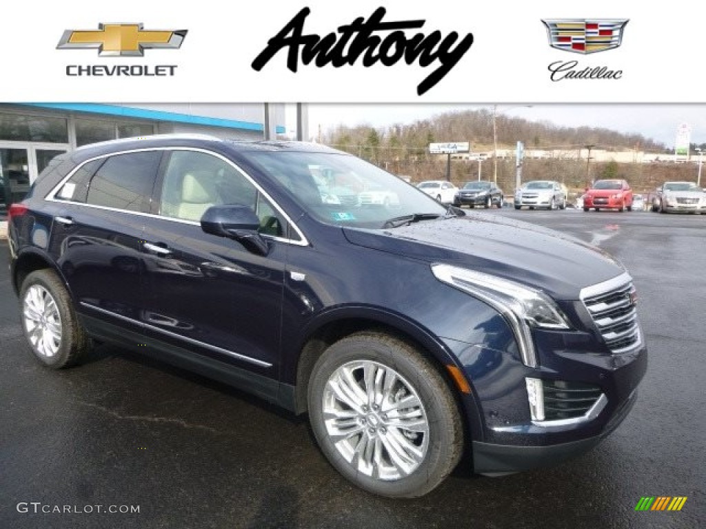 Dark Adriatic Blue Metallic Cadillac XT5