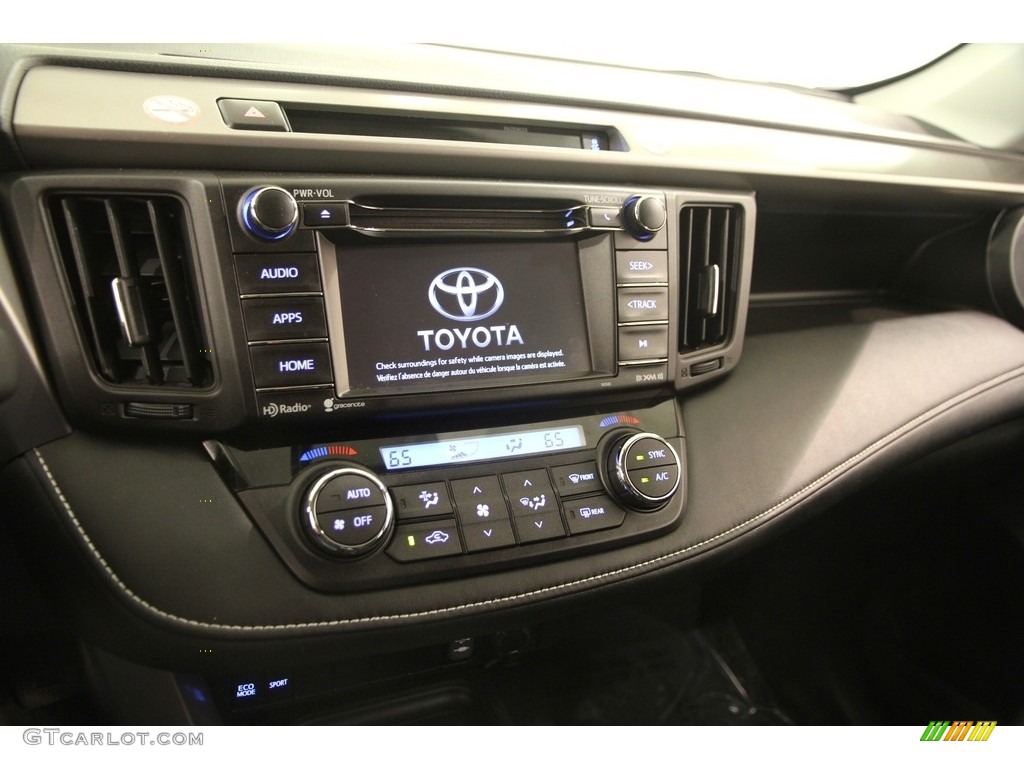 2016 RAV4 XLE AWD - Electric Storm Blue / Black photo #8