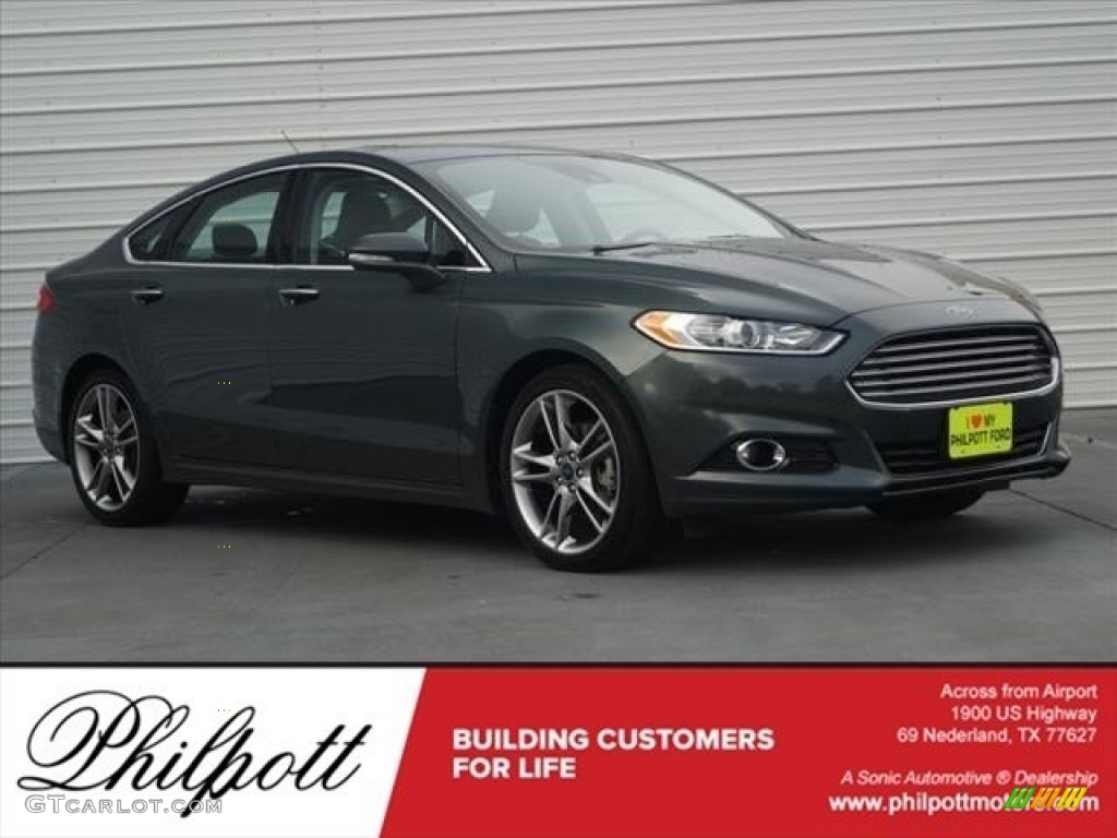 2016 Fusion Titanium - Magnetic Metallic / Charcoal Black photo #1