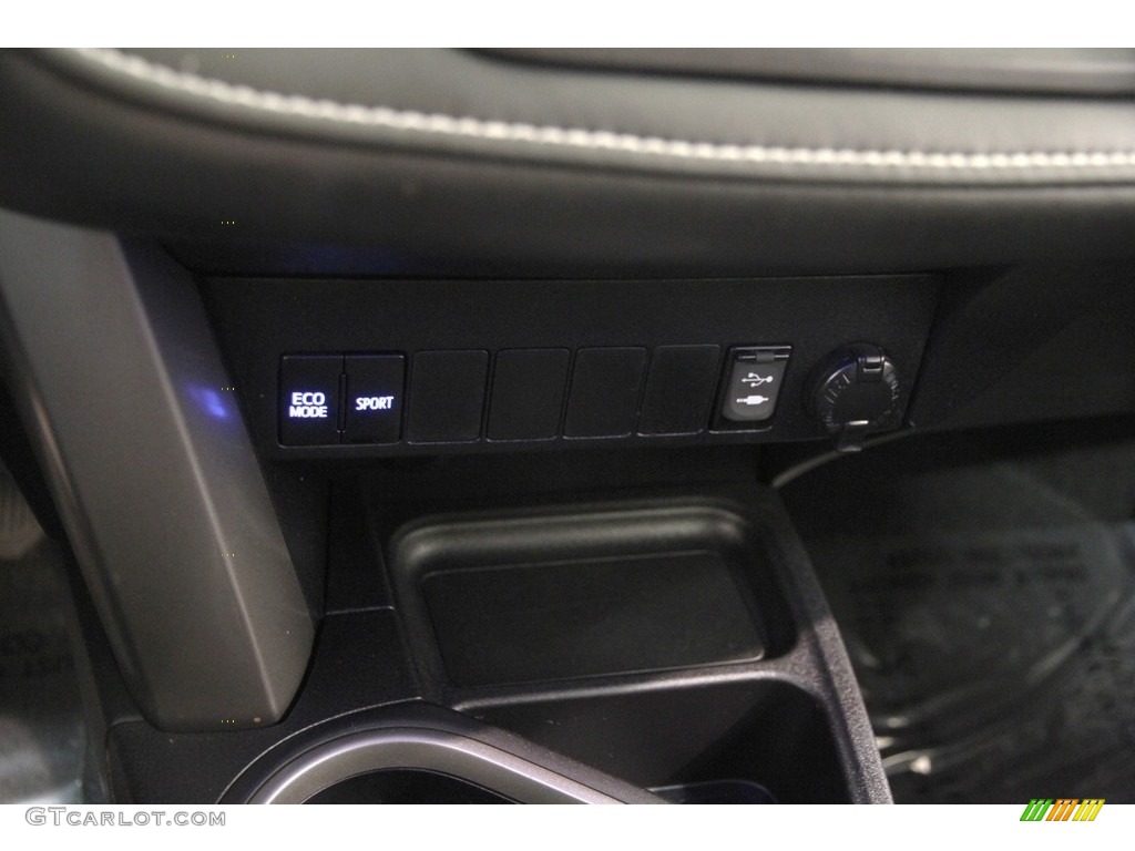2016 RAV4 XLE AWD - Electric Storm Blue / Black photo #12