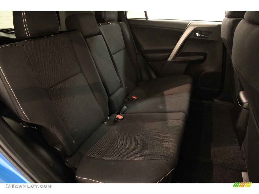 2016 RAV4 XLE AWD - Electric Storm Blue / Black photo #15