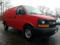 2017 Red Hot Chevrolet Express 2500 Cargo WT  photo #1