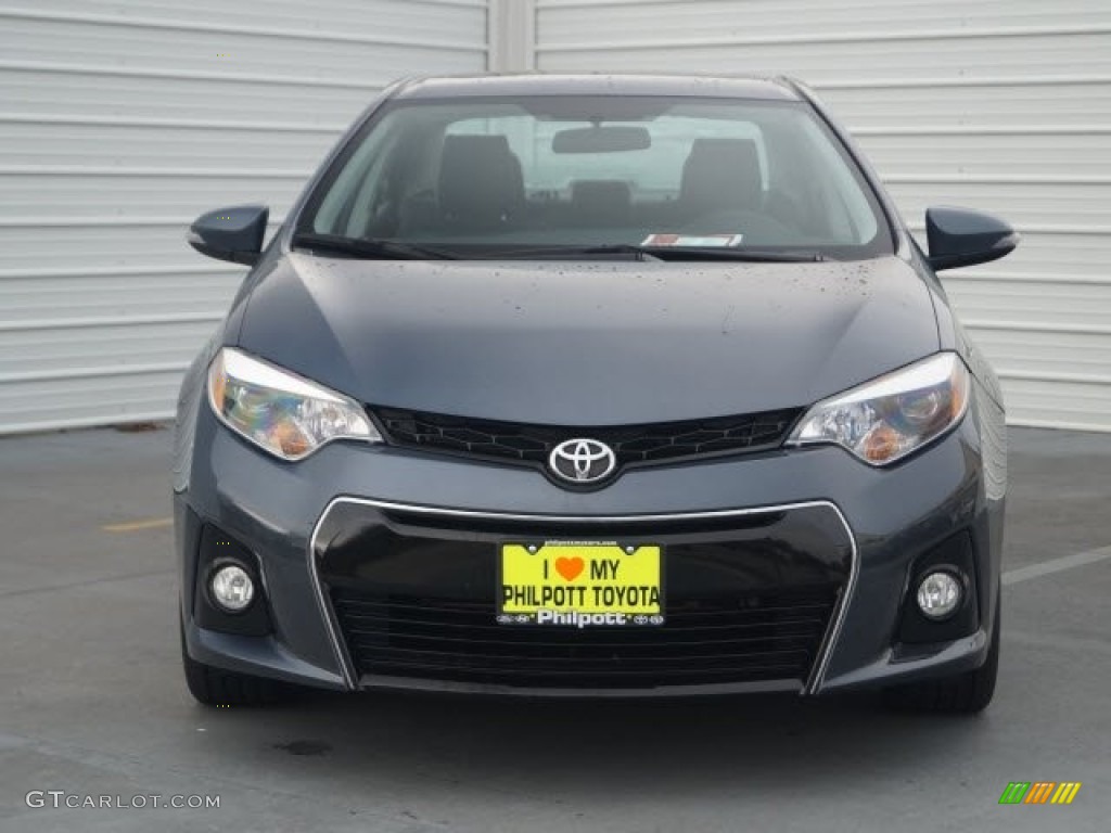 2016 Corolla S Plus - Slate Metallic / Black photo #2