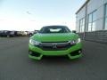 2017 Energy Green Pearl Honda Civic EX-L Coupe  photo #4
