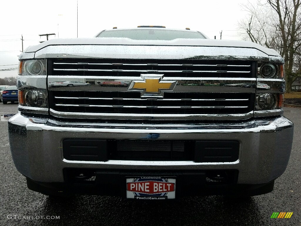 2017 Silverado 2500HD Work Truck Regular Cab 4x4 - Summit White / Dark Ash/Jet Black photo #2