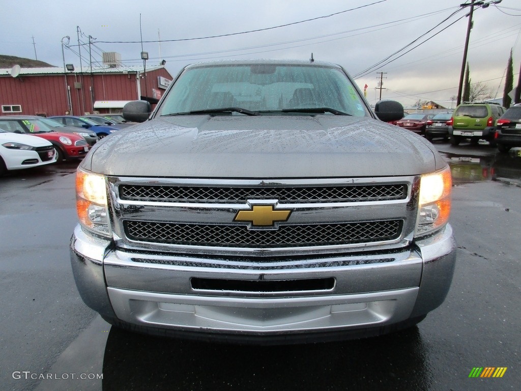 2013 Silverado 1500 LT Extended Cab - Graystone Metallic / Light Titanium/Dark Titanium photo #2